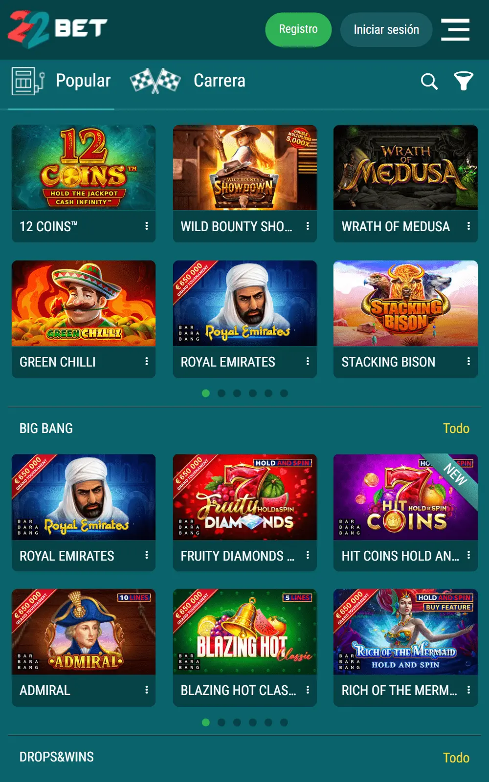 22bet Casino sans Verification 2026